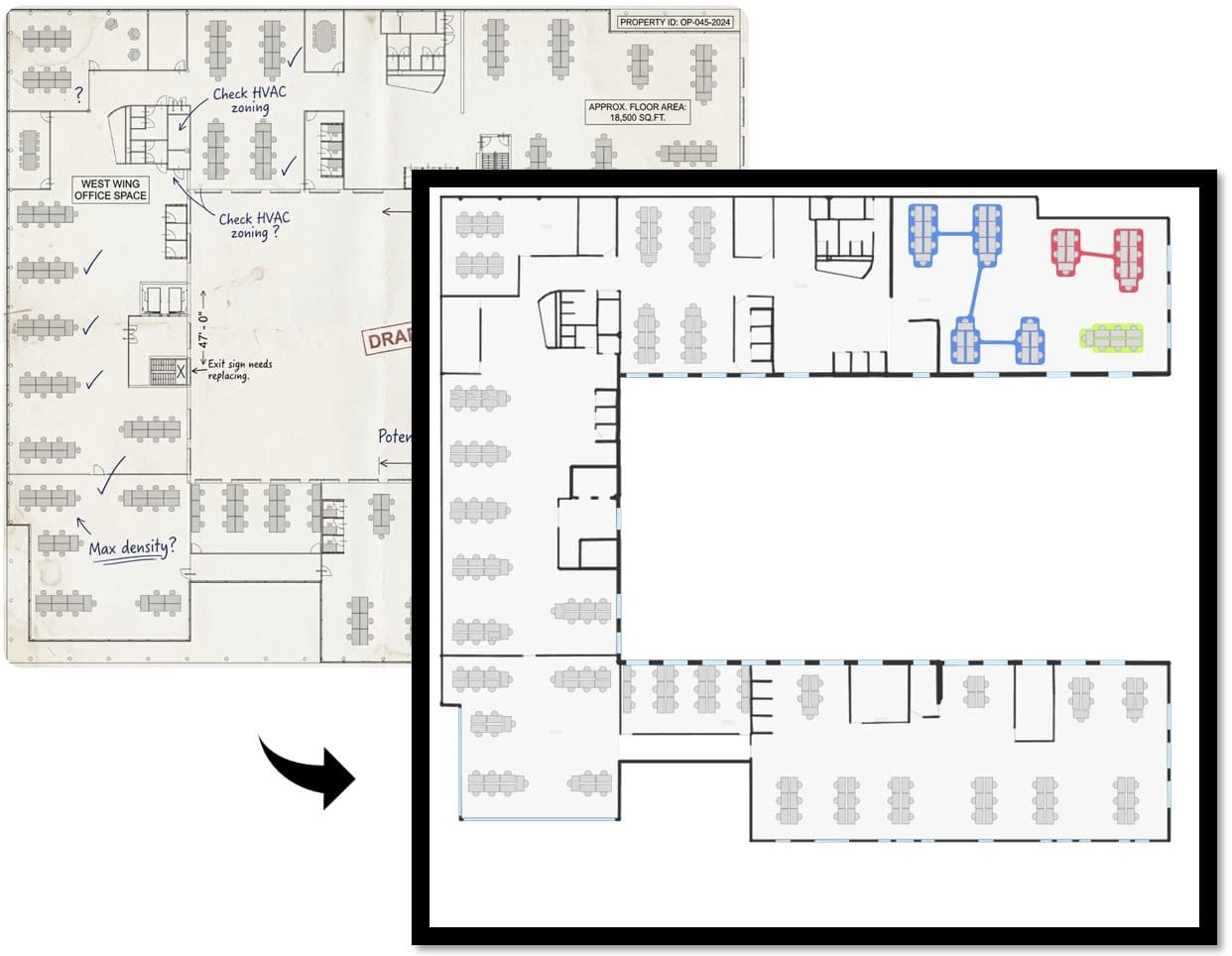 Convert floor plans to Places-ready maps